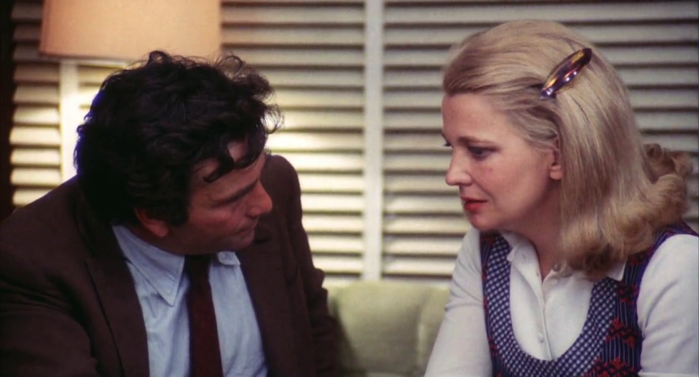 A WOMAN UNDER THE INFLUENCE, Peter Falk (left), director John